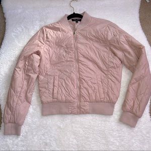 Romeo and Juliet Couture Pink Bomber Jacket size, L